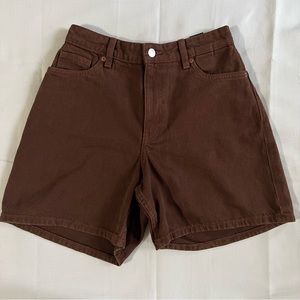 Monki Mom Jean Shorts